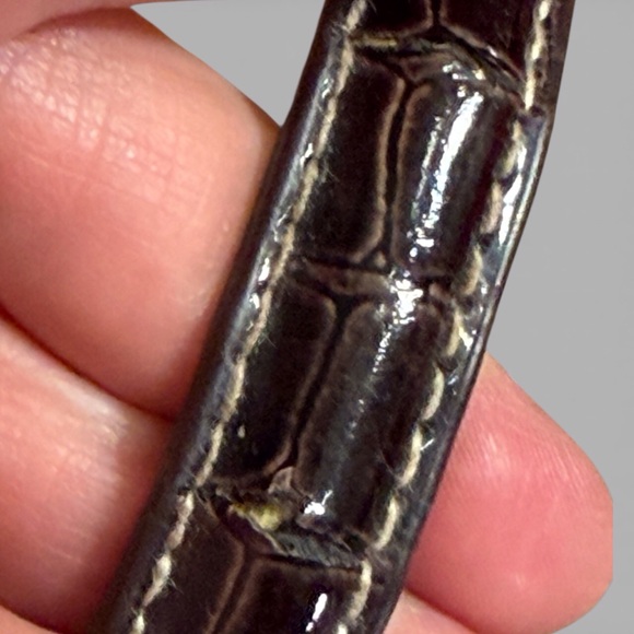 Vintage Y2K Baby Phat logo shoulder bag chain w/strap & faux-leather trim - Picture 10 of 12